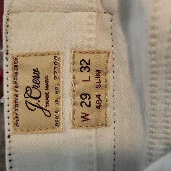 J.Crew 484 Slim White Rinse Jean - Picture 7 of 8